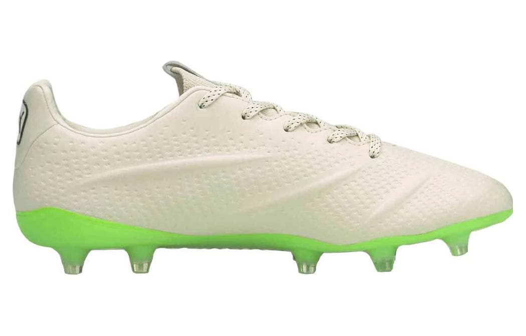 PUMA King Platinum 21 Vegan Fg Ag 'Ivory Glow Green Glare' 4