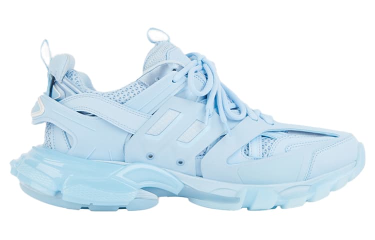 Balenciaga Track Clear Sole Light Blue Women's 3