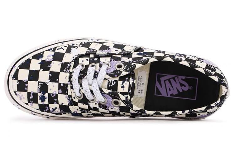 Vans Ua Authentic 44 Dx Anaheim Factory Splatter Embroidery Checkboard 3