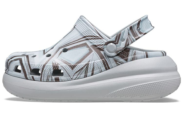 Crocs Classic Crush Disco Clog 'Clear Bue' Women's