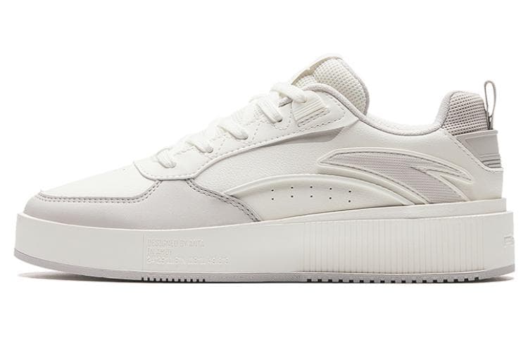 Anta Milk Lid 2 Support Low-Top Skateboard Shoes Women's White