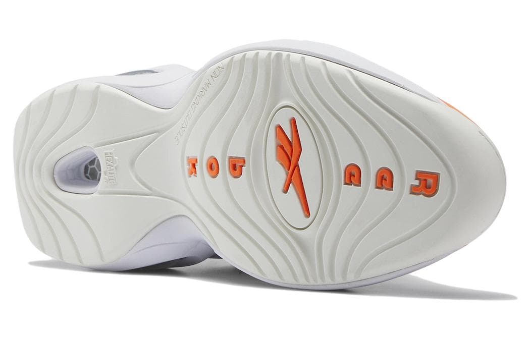 Reebok Question Mid Orange Toe 6
