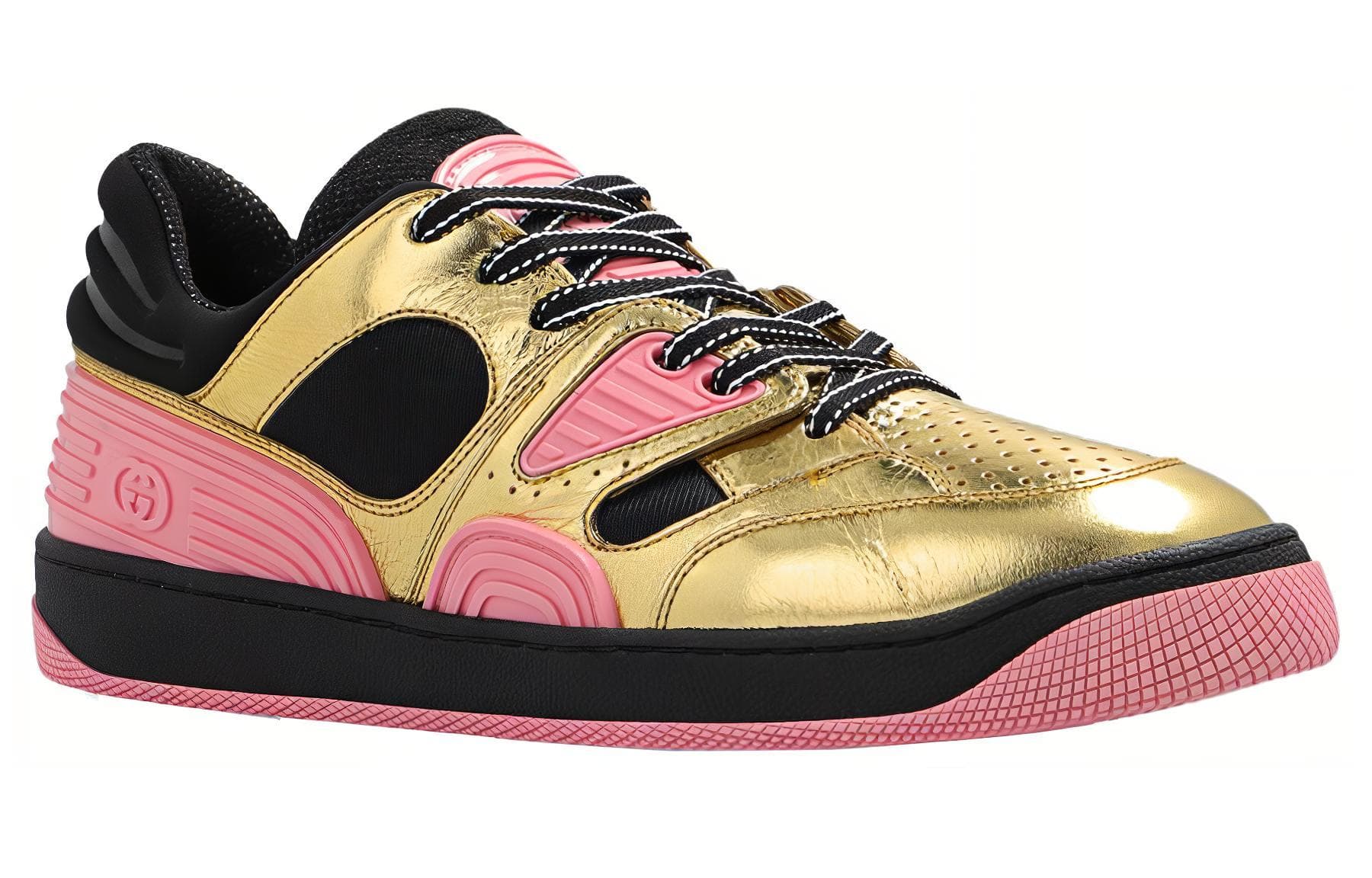 GUCCI Women's Basket 'Black Gold Pink' Women's 5