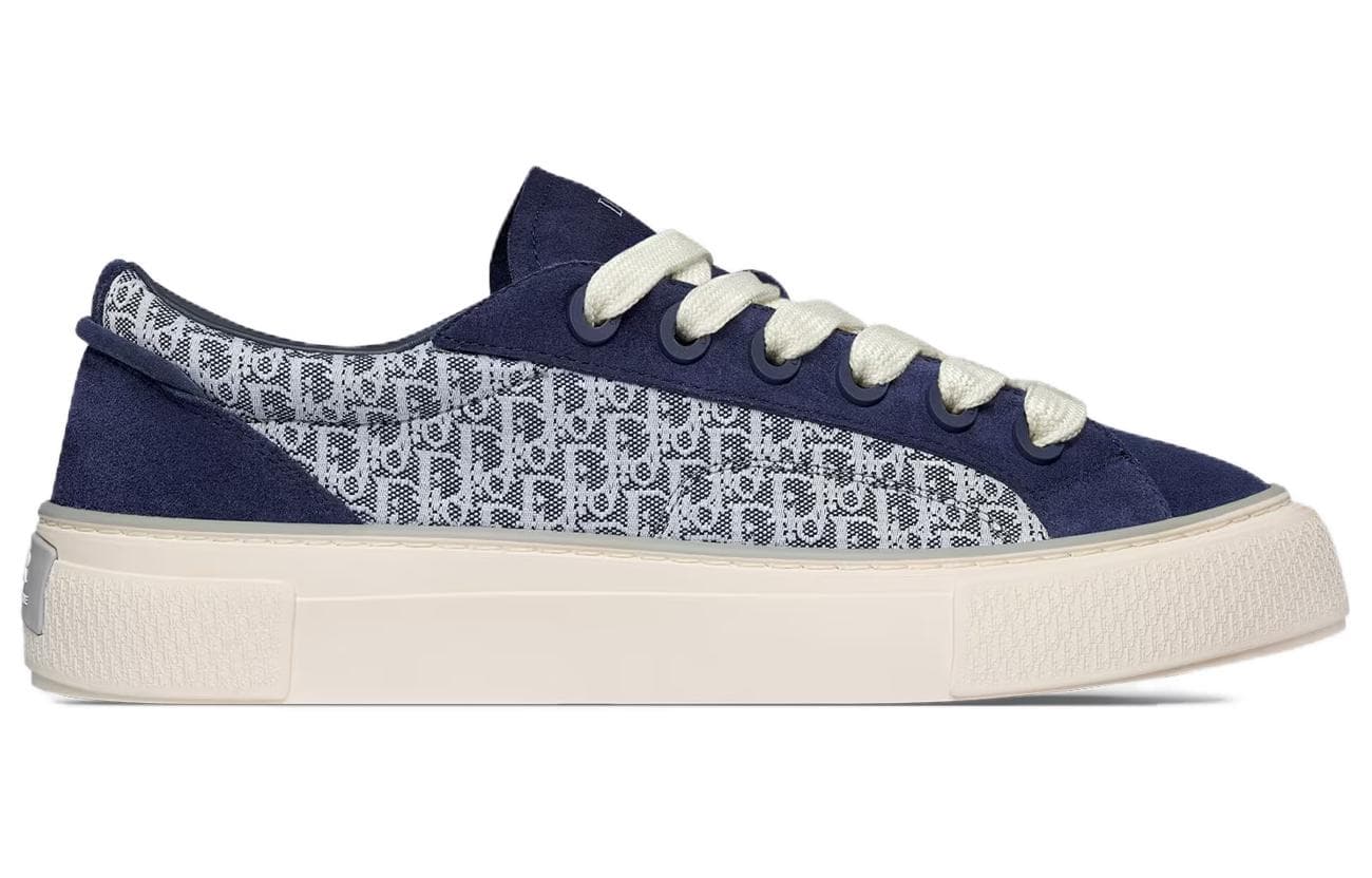 DIOR B33 Sneaker Navy Blue Oblique Jacquard 3