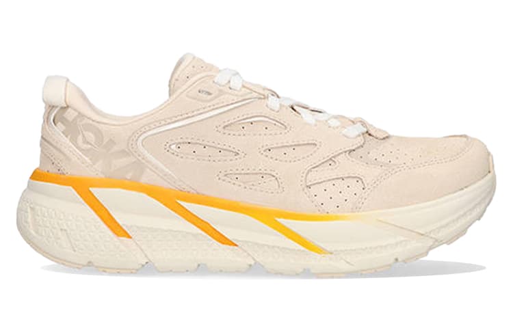 HOKA ONE ONE Clifton L Suede Short Bread All Gender 4