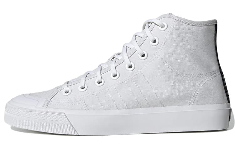 Nizza Adidas Originals Hi 'White Black' 2
