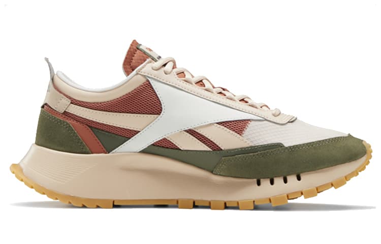 Reebok Kakao X Classic Leather Legacy 'Soft Ecru Hunter Green' 2