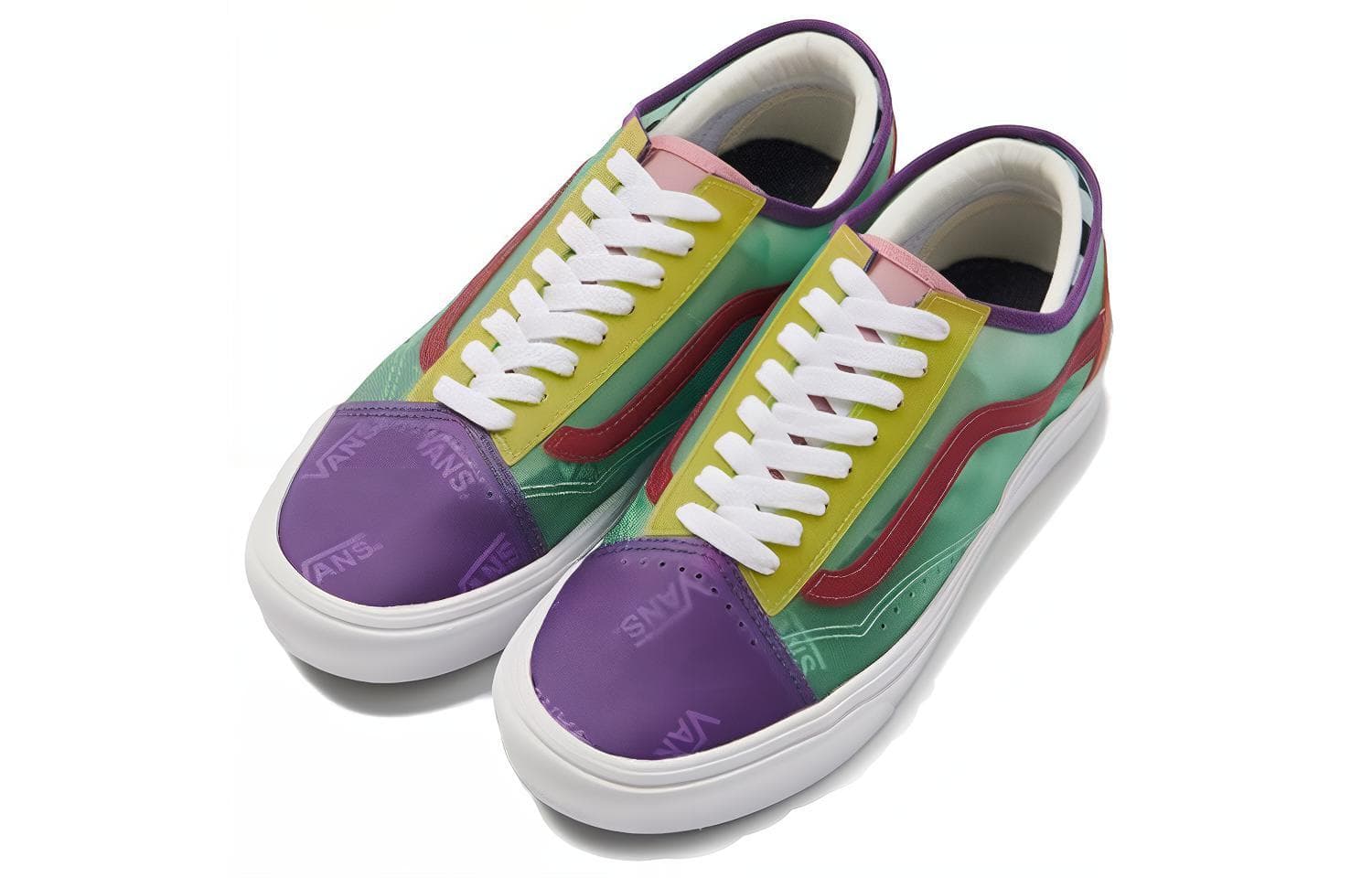 Vans Comfycush SLIP SKOOL J@ZZ Deep 'Green Purple' Women's 6