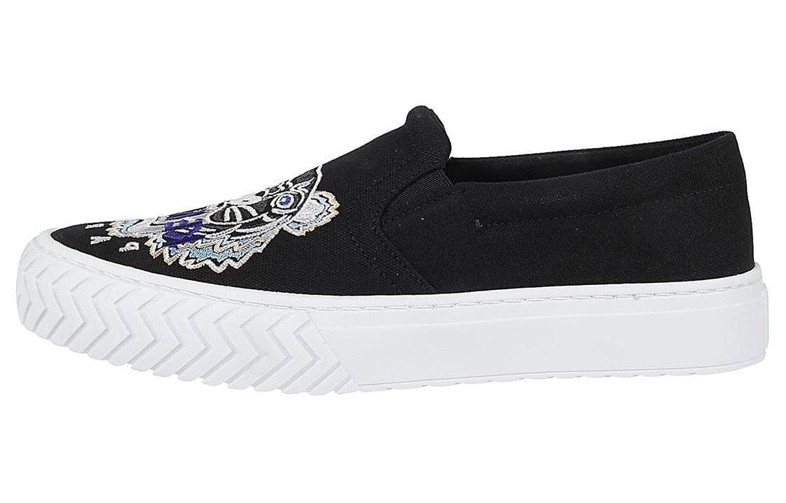 KENZO Takumi Takada Low Top Stylish Skateboarding Shoes Men's White Black