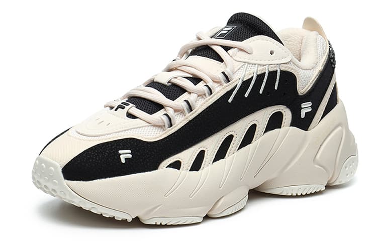 FILA Ade Chunky Sneakers Women's Low-Top Land Vermilion/Black 4