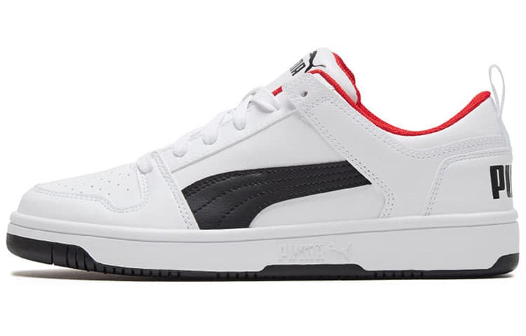 PUMA Rebound Layup Lo Sl 'White Black Red' 2