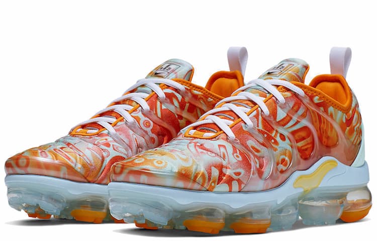 Nike Air VaporMax Plus Dip Dye Mint Orange Women's 4