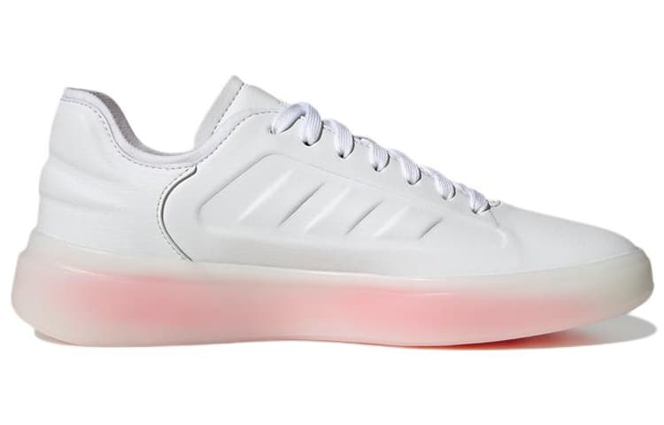 Zntasy Women's Adidas 'White Bright Red' Women's 4
