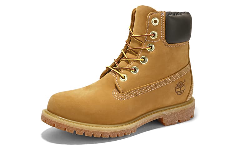 Timberland Icon Waterproof Nubuck Leather Boot 'Yellow' Women's 4