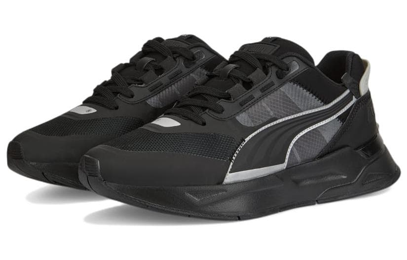 PUMA Mirage Sport Tech Reflective 'Black Silver' 5