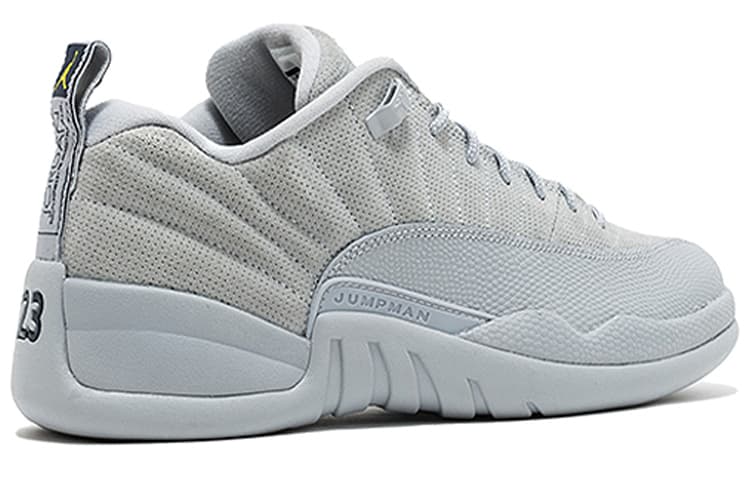 JORDAN 12 Retro Low Wolf Grey 6