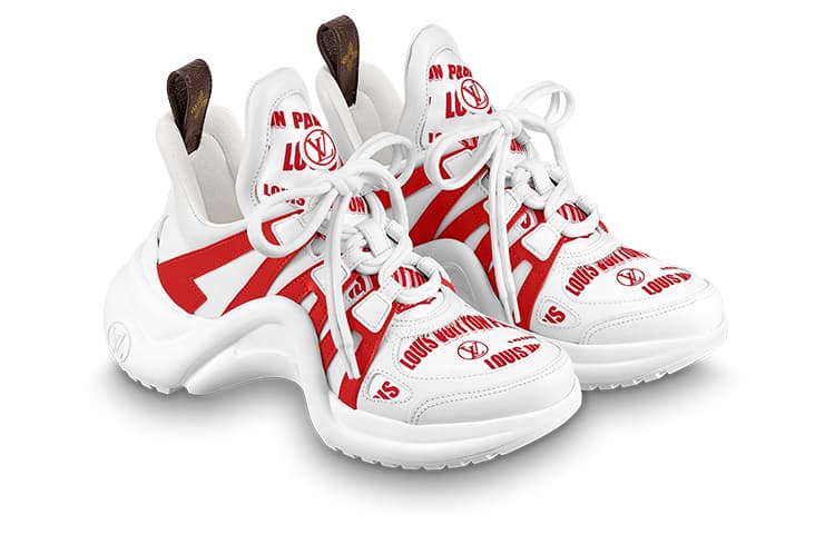 LOUIS VUITTON Lv Archlight Sneakers 'White Red' Women's 6