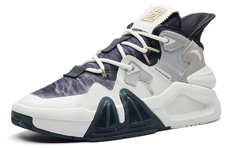 Anta Bastard 4.0 Low-Top Skateboard Shoes Women's Koala Gray 5