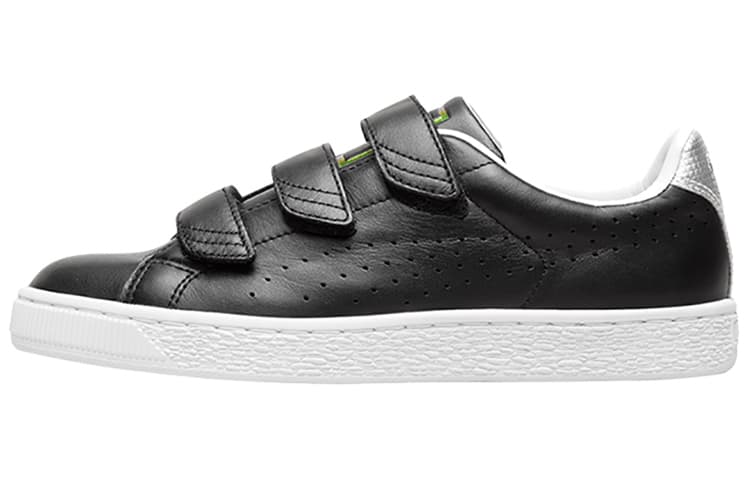 PUMA Basket Strap Explosive 'Black White' Women's 2