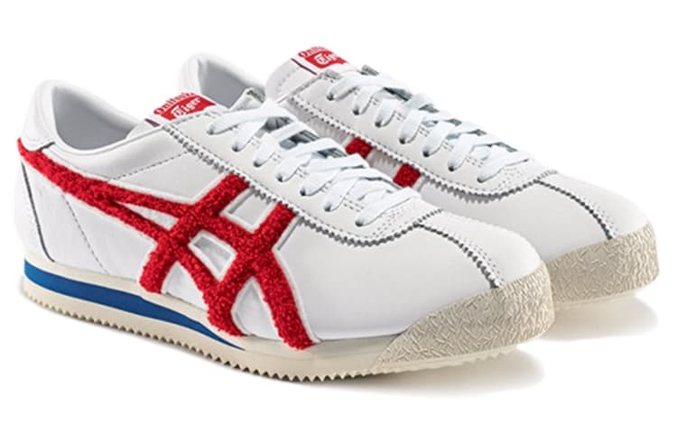 Onitsuka Tiger Corsair Logo 'White Red Blue' 4