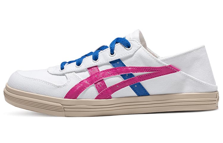 ASICS Aaron Slip On 'White Pink Blue' 2