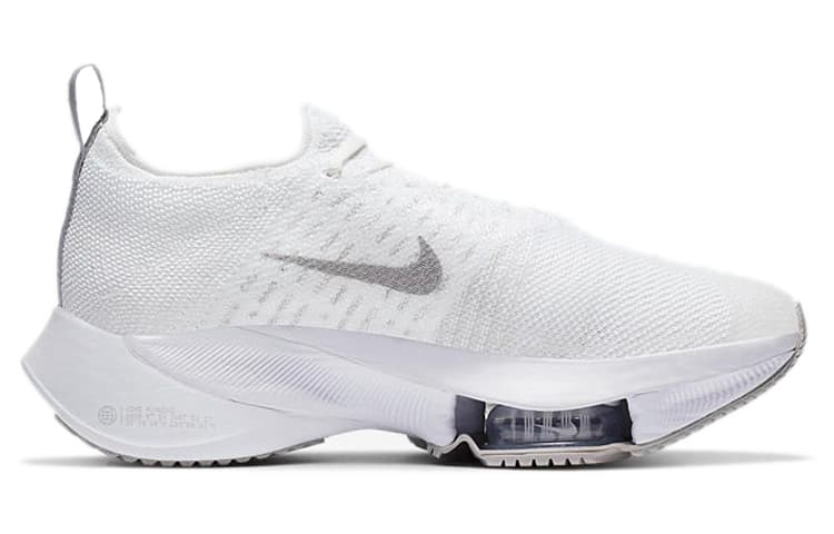 Nike Air Zoom Tempo Next% Flyknit White Pure Platinum Women's 5