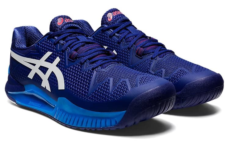 Asics Gel Resolution 8 2E Wide 'Dive Blue' 6