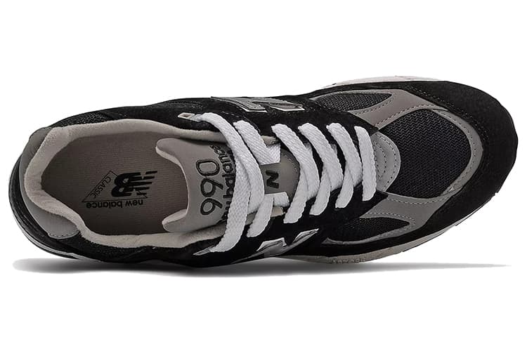 New Balance 990v2 MiUSA Black Grey 6