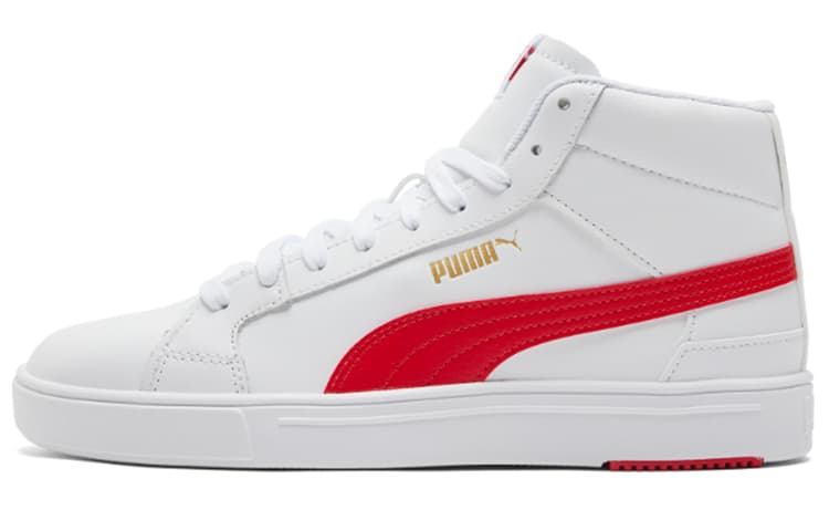PUMA Serve Pro Lite Mid 'White High Risk Red' 2