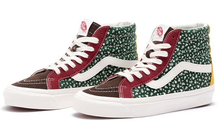 Vans Sk8 Hi 38 Dx 'OG Corduroy Floral' 4
