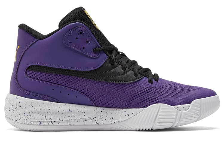 PUMA Triple Mid Splatter 'Prism Violet Spectra Yellow' 4