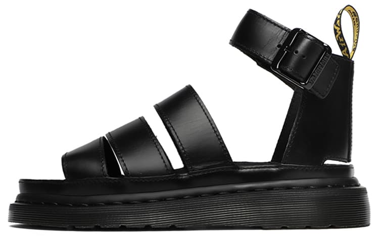 Dr.Martens Vintage Platform Hollowed Sandal Black Women's