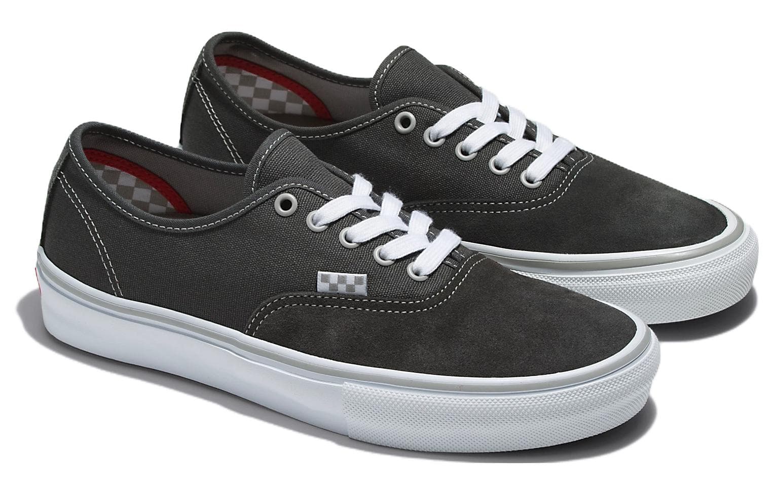 Authentic Skate Vans 'Dark Grey White' 4