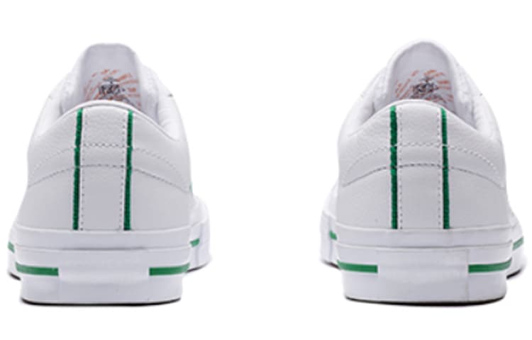 Converse One Star Ox Leather White/Green Original Style 6