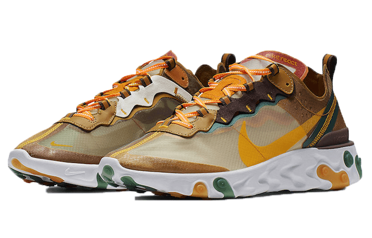 Nike React Element 87 Orange Peel 6