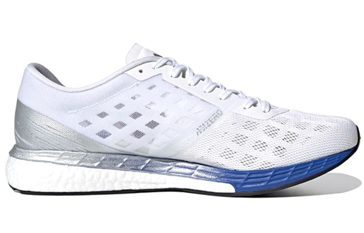 Adizero Boston Adidas 9 'Silver Metallic Royal Blue' 4