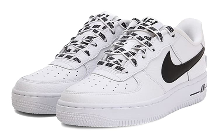 Nike Air Force 1 LV8 GS 'White Black' 3
