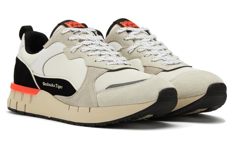 Onitsuka Tiger Bravon 'Beige Grey Neon Orange' 6