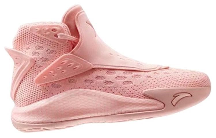 ANTA Kt5 Basketball Shoes Men High-Top Pink 4