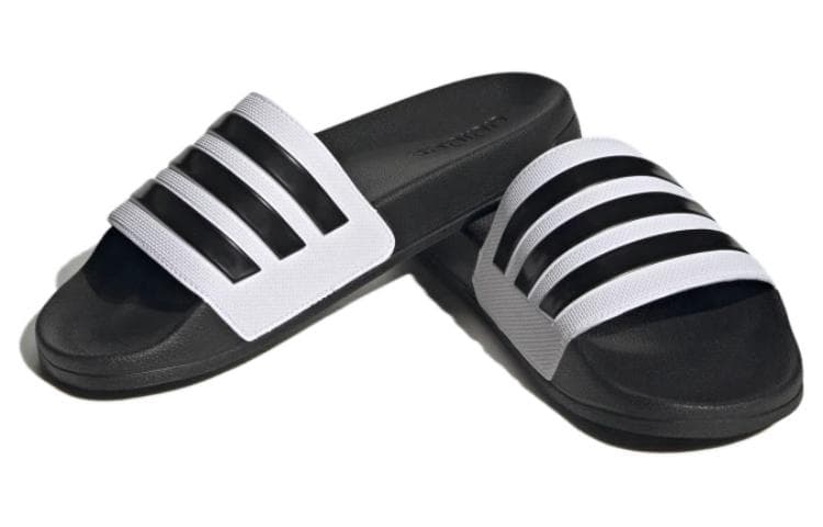 adidas originals Adilette White Black 6