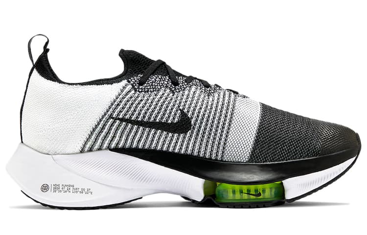 Nike Air Zoom Tempo Next% Flyknit Black White 4