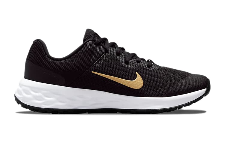 Nike Revolution 6 'Black Metallic Gold' GS 3
