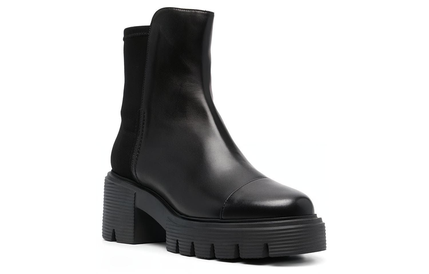 stuart weitzman Panelled Leather 75mm Chelsea Boots 6