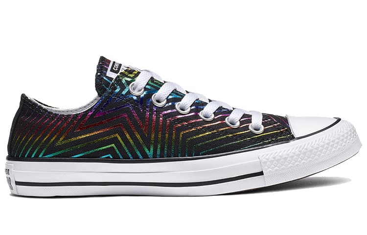Converse Chuck Taylor All Star Exploding Star Low Top Black Women's 3