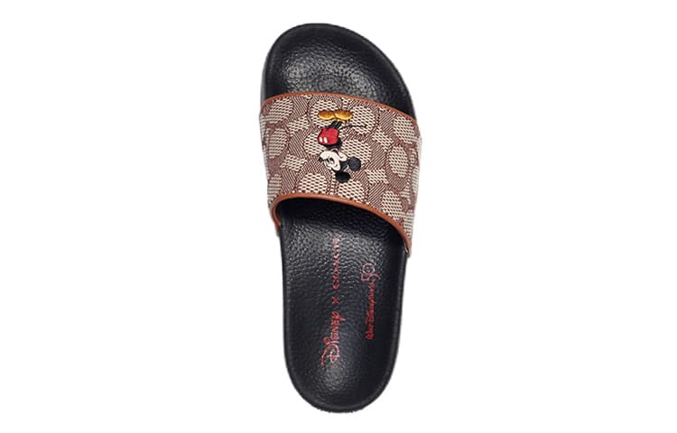 Disney x COACH Stylish Sandals Women's Cocoa 6