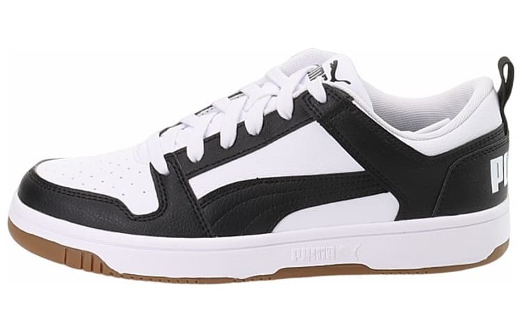 PUMA Rebound LayUp Low Sl 'White Black' 2