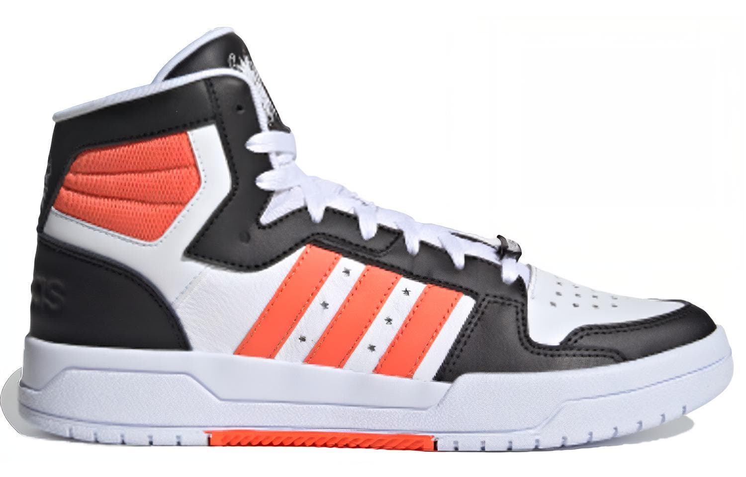 Adidas Neo Entrap Mid Shoes 'White Black Orange' 3