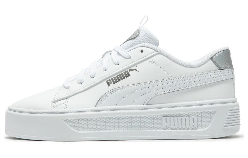 PUMA SmashPlatform V3 Pop Up Metallics 'White' Women's 2