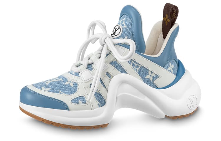 LOUIS VUITTON Archlight 1.0 Sneakers 'Denim Monogram' Women's