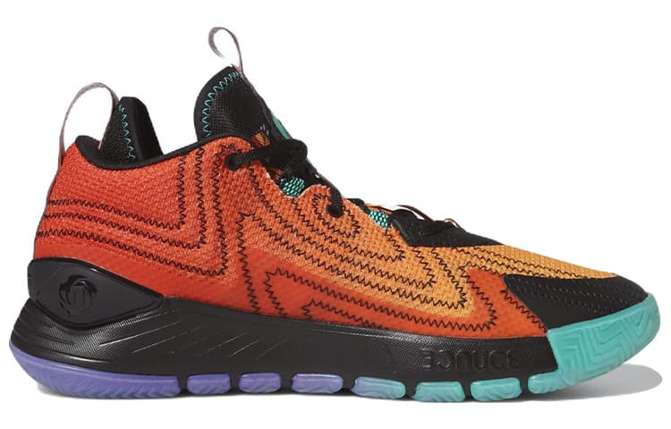 Adidas D Rose Son Of Chi 2.0 'Orange Black' 4